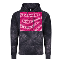 Cloud Black pink glitter heart Vintage Hoodie - JahusDesignShop