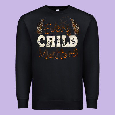 Every Child Matters Premium Sweatshirt Designed By Barkaloodesign