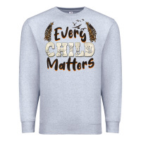 Heather Grey every child matters Premium Sweatshirt - BarkalooDesign