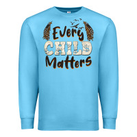 Ocean Blue every child matters Premium Sweatshirt - BarkalooDesign