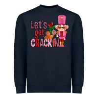 Navy lets get crackin with nutcrackers ado Heavyweight Sweatshirt - AdoDesignShop