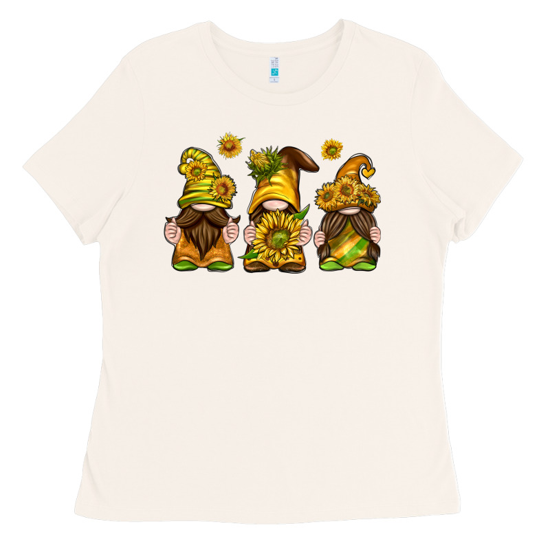 Sunflower Gnomies Ladies Tee by texasbilliewilder | Teevron