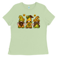 Matcha sunflower gnomies Ladies Tee - texasbilliewilder