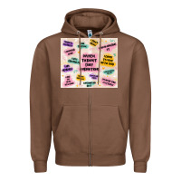 Chestnut physical therapist daily affirmations Zipper Hoodie - MaliasSmallBusiness