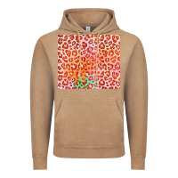 Vintage Coffee orange leopard glitter Vintage Hoodie - JahusDesignShop