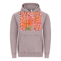 Vintage Zinc orange leopard glitter Vintage Hoodie - JahusDesignShop