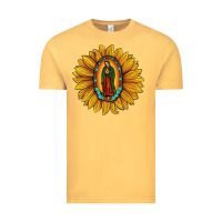 Vintage Mustard our lady of guadalupe sunflower Vintage Tee - JahusDesignShop