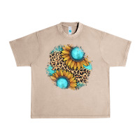 French Oak gemstone leopard patch Urban Heavy Tee - JahusDesignShop