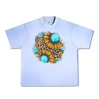 Grape Ice gemstone leopard patch Urban Heavy Tee - JahusDesignShop