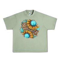 Oil Green gemstone leopard patch Urban Heavy Tee - JahusDesignShop