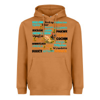 Meerkat chicken typography Heavyweight Hoodie - Artiststas