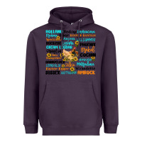 Plum chicken typography Heavyweight Hoodie - Artiststas