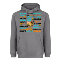Storm chicken typography Heavyweight Hoodie - Artiststas