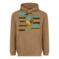Toasted Coconut chicken typography Heavyweight Hoodie - Artiststas