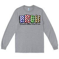 Heather Grey bruh the woman formerly known as mom Long Sleeve Tee - JahusDesignShop