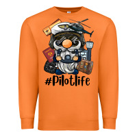 Carrot pilot life gnome Premium Sweatshirt - BarkalooDesign