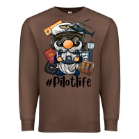Chestnut pilot life gnome Premium Sweatshirt - BarkalooDesign