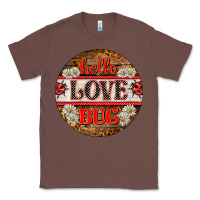 Chestnut hello love bug ladybug ornament Classic Tee - BarkalooDesign