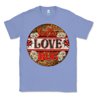 Colony Blue hello love bug ladybug ornament Classic Tee - BarkalooDesign