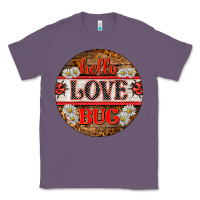Lavender hello love bug ladybug ornament Classic Tee - BarkalooDesign