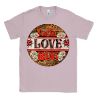 Lilac hello love bug ladybug ornament Classic Tee - BarkalooDesign