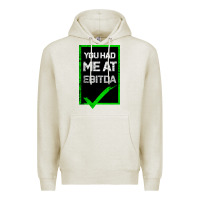 Oatmeal Heather You Had Me At Ebitda Premium Hoodie - Bettercallsaul