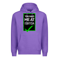 Purple You Had Me At Ebitda Premium Hoodie - Bettercallsaul