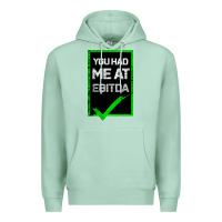 Seafoam You Had Me At Ebitda Premium Hoodie - Bettercallsaul