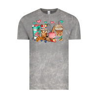 Cloud Rock baking coffee cups Vintage Tee - Jasminsmagicworld