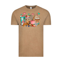 Vintage Coffee baking coffee cups Vintage Tee - Jasminsmagicworld