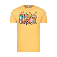 Vintage Mustard baking coffee cups Vintage Tee - Jasminsmagicworld