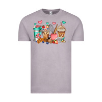 Vintage Zinc baking coffee cups Vintage Tee - Jasminsmagicworld
