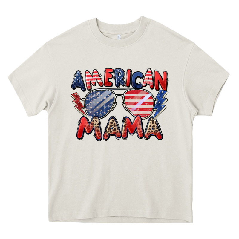 American Mama Heavy Core Tee by Zillion Design Studio | Teevron