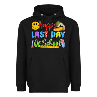 Black happy last day of school Heavyweight Hoodie - Artiststas
