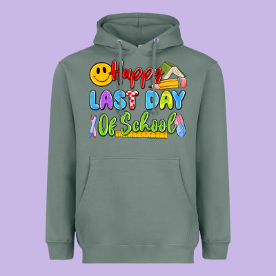 Happy Last Day Of School Heavyweight Hoodie Designed By Artiststas