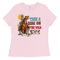 Take A Ride On The Wild Side With Rodeo Ladies Tee | Teevron