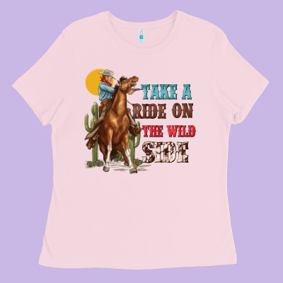 Ladies Tee take a ride on the wild side with rodeo