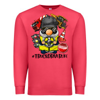 Cardinal truck driver life gnome Premium Sweatshirt - BarkalooDesign