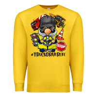 Lemon truck driver life gnome Premium Sweatshirt - BarkalooDesign