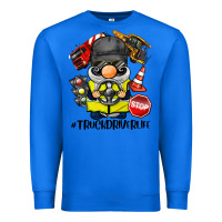 True Royal truck driver life gnome Premium Sweatshirt - BarkalooDesign