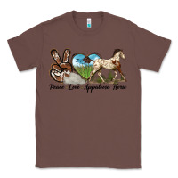 Chestnut peace love appaloosa horse Classic Tee - LillyAllenDesigns