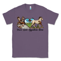 Lavender peace love appaloosa horse Classic Tee - LillyAllenDesigns