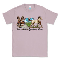 Lilac peace love appaloosa horse Classic Tee - LillyAllenDesigns