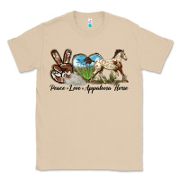Mushroom peace love appaloosa horse Classic Tee - LillyAllenDesigns