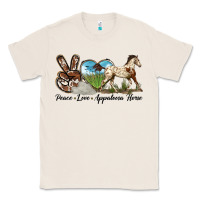 Natural peace love appaloosa horse Classic Tee - LillyAllenDesigns