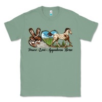 Sage peace love appaloosa horse Classic Tee - LillyAllenDesigns