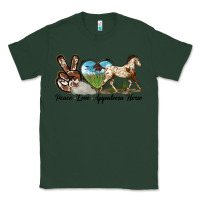 Sports Green peace love appaloosa horse Classic Tee - LillyAllenDesigns