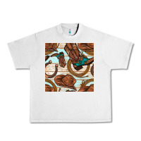 Lunar Rock cowboy western seamless pattern Urban Heavy Tee - BundleAndBundleShop