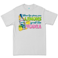Dove Grey when life gives you lemons Premium Tee - texasbilliewilder