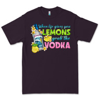 Plum when life gives you lemons Premium Tee - texasbilliewilder